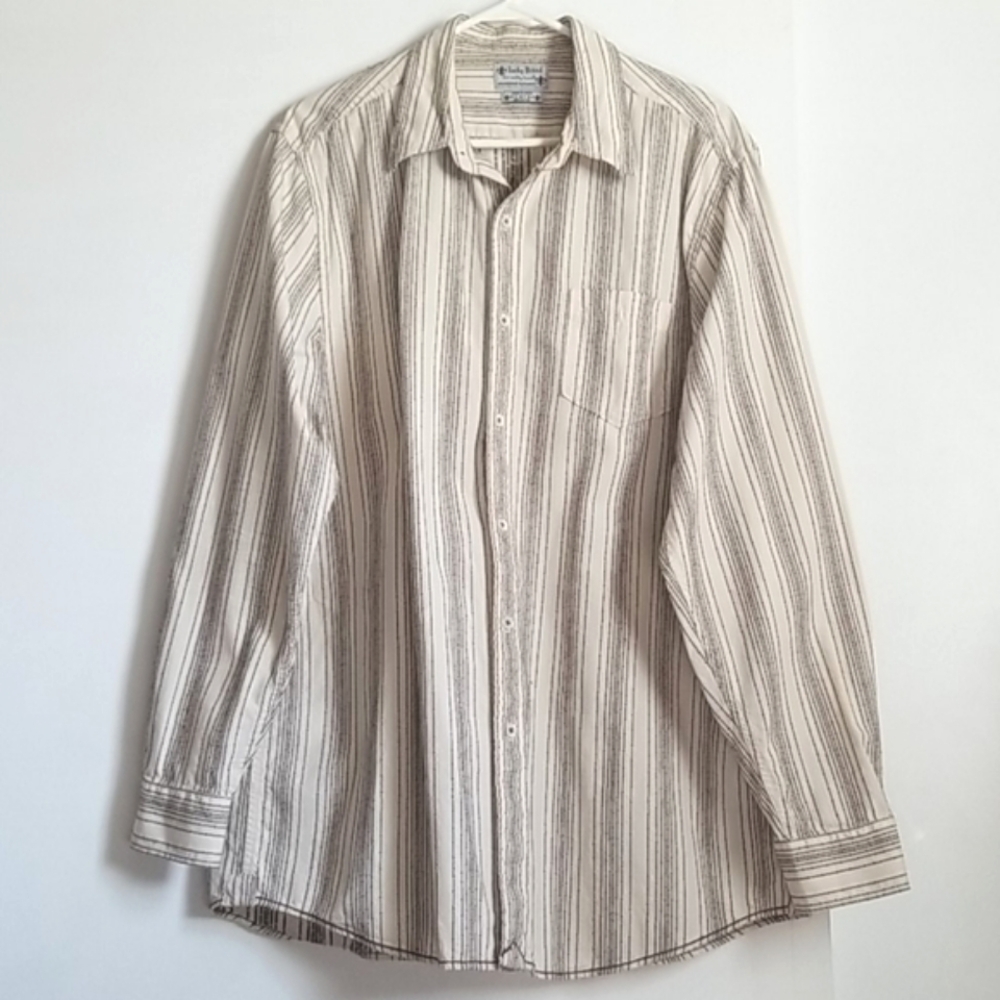 Lucky Brand Striped Long Sleeve Button Front Shirt